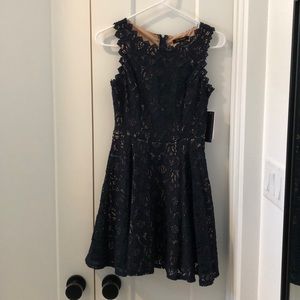 BRAND NEW City Studio A-line lace dress